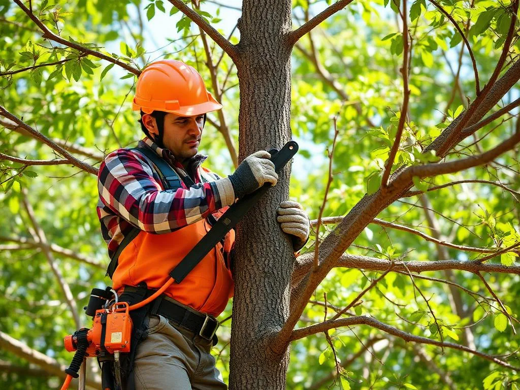 Tree Trimming & Pruning — macon tree service crew at work